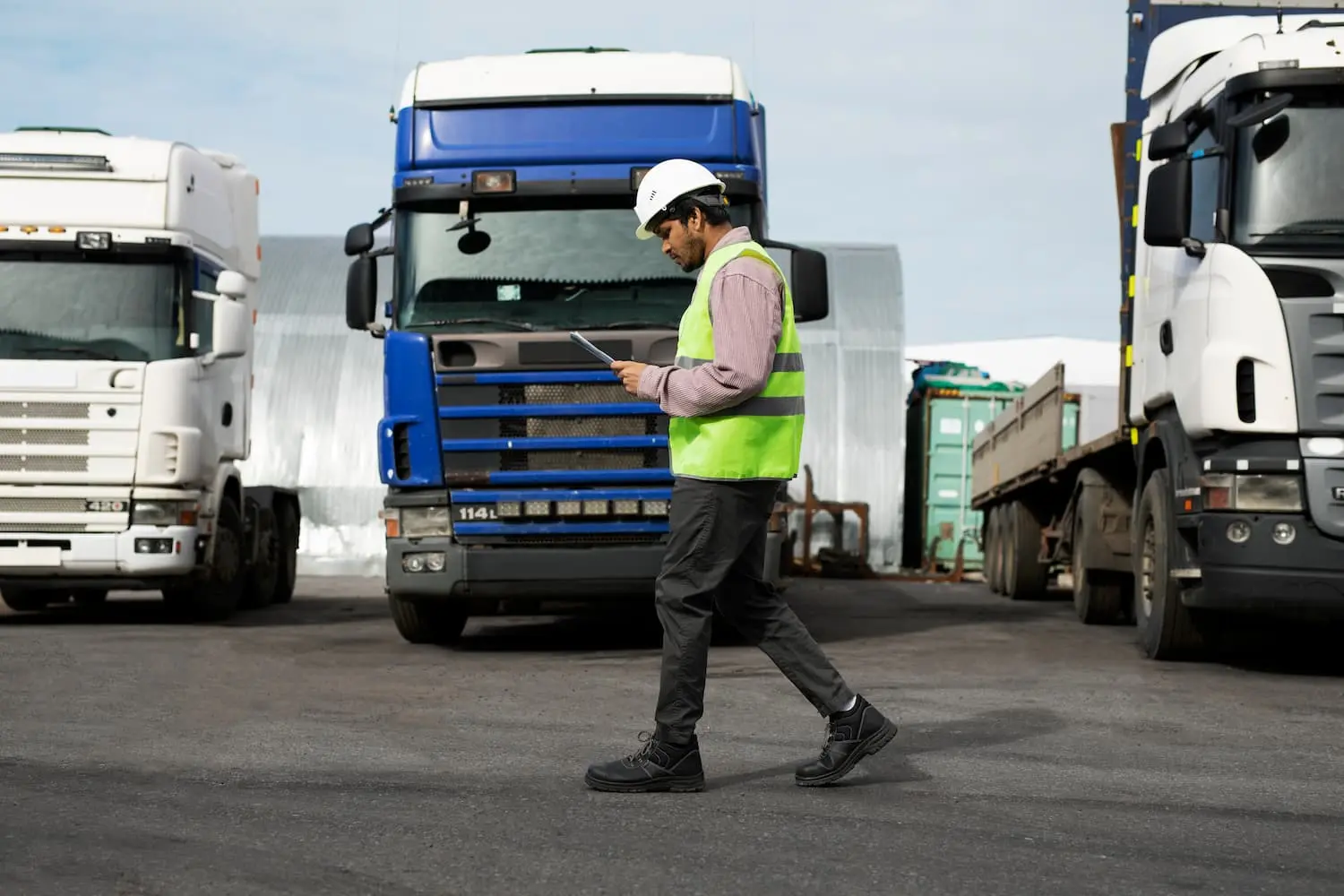 walking man truck fleet